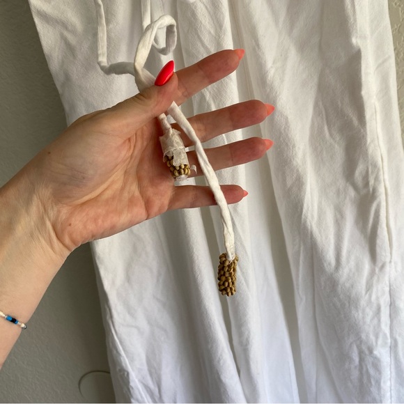 NEW Free People Lovely Maxi Dress Crochet Top Beachy - Picture 12 of 15